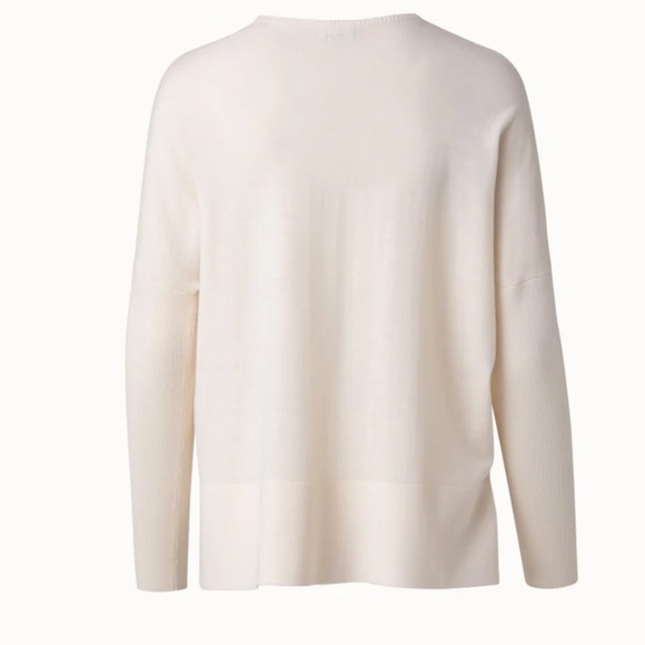 AKRIS Punto Virgin wool V neck Pullover Signature - Picture 2 of 12